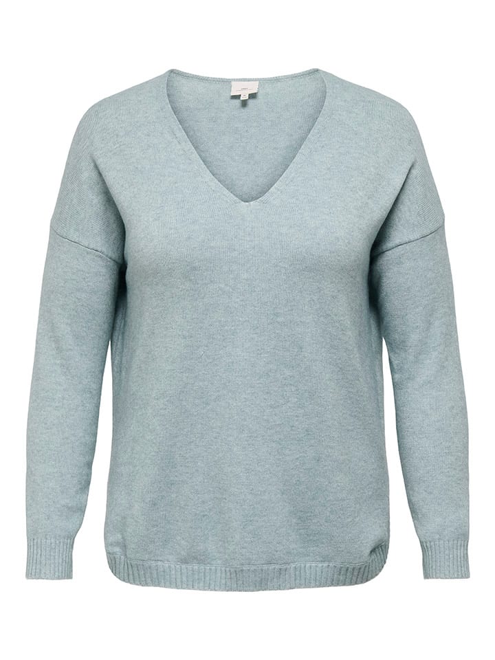 Sweter w kolorze błękitnym