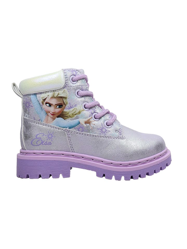 Boots zilverkleurig/paars