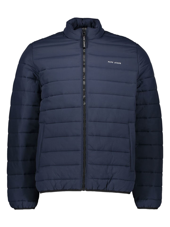 Steppjacke in Dunkelblau