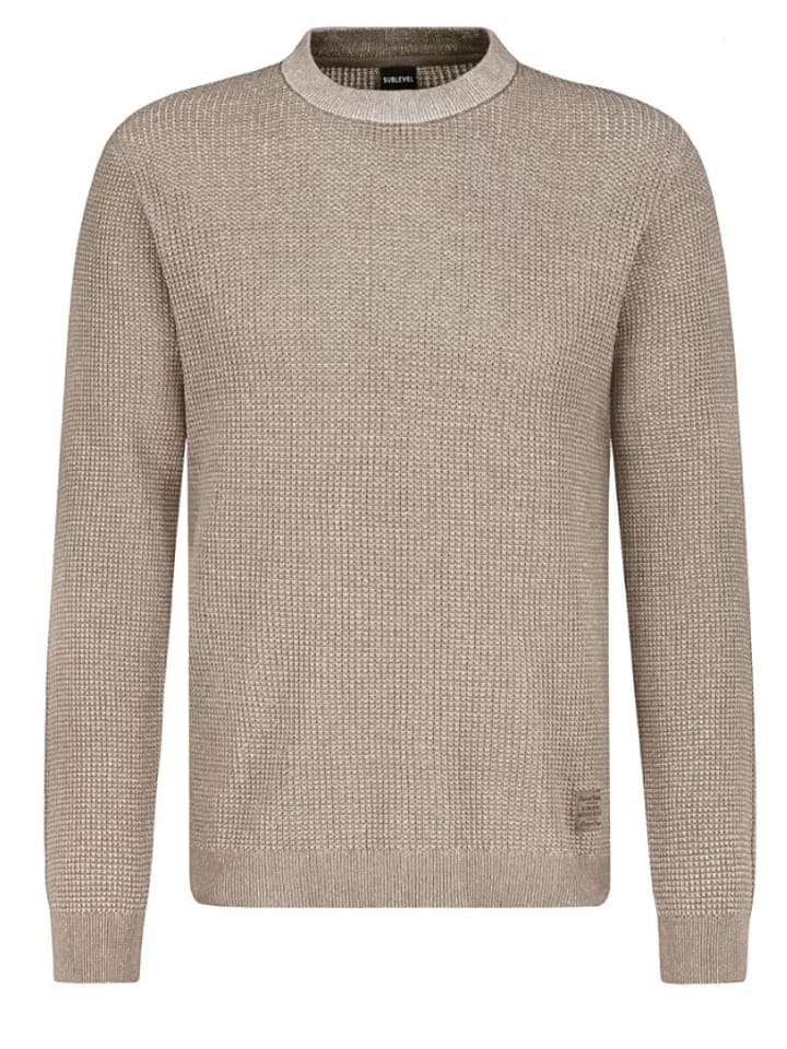 Sweter w kolorze beżowym