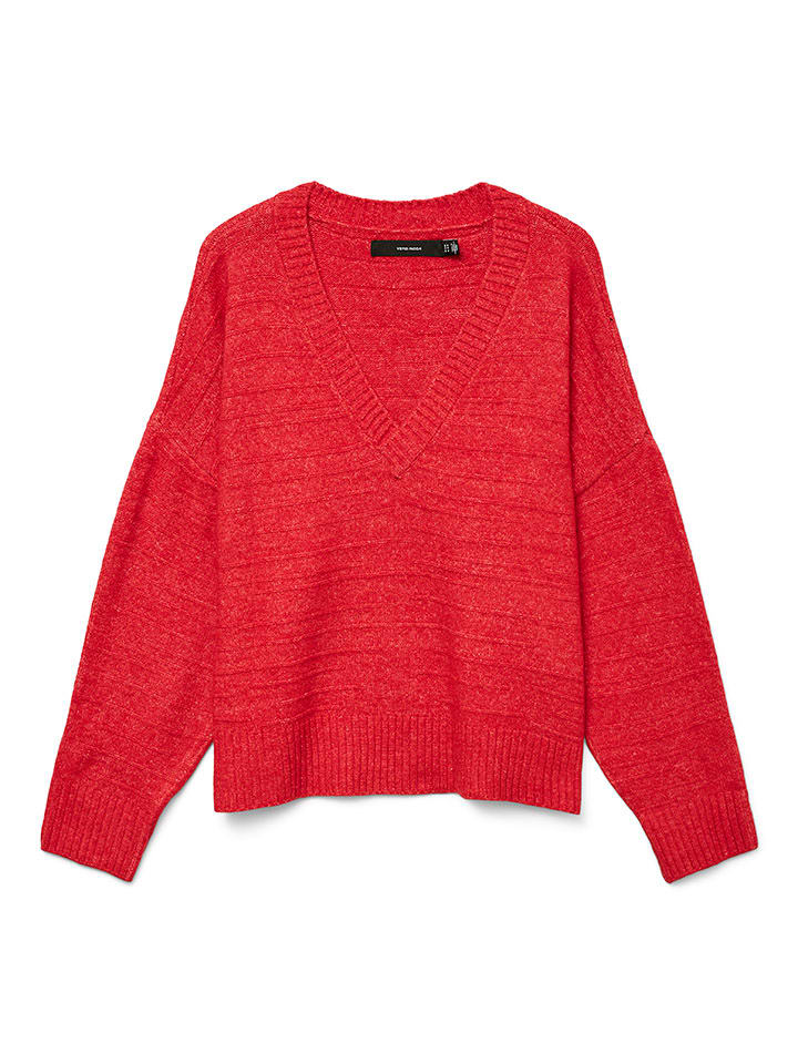 Pullover in Koralle