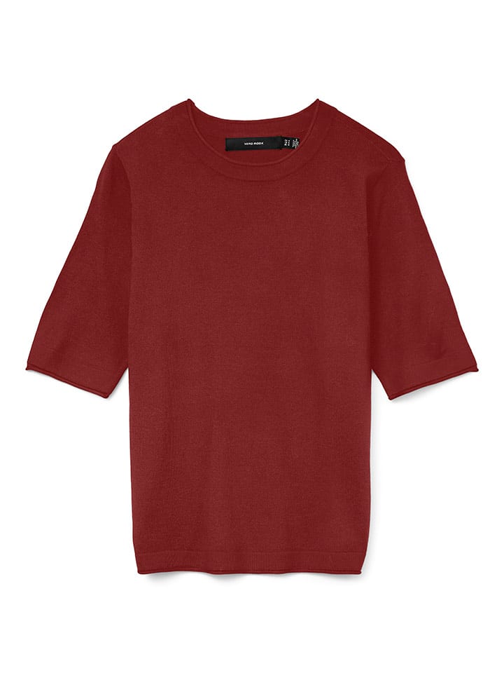 Sweter w kolorze bordowym