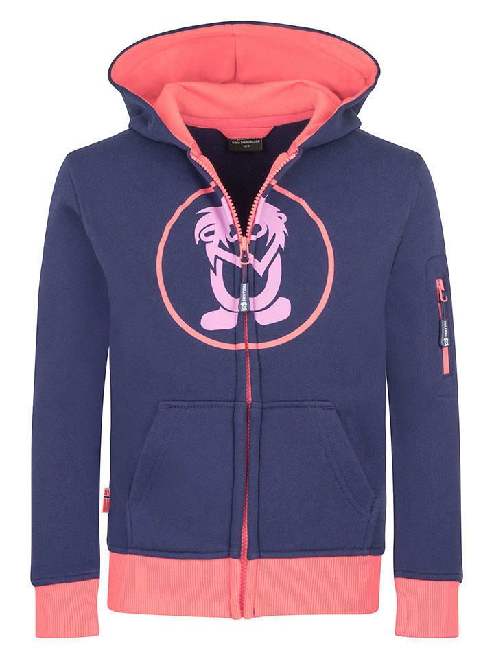 Bluza "Sortland" w kolorze fioletowym