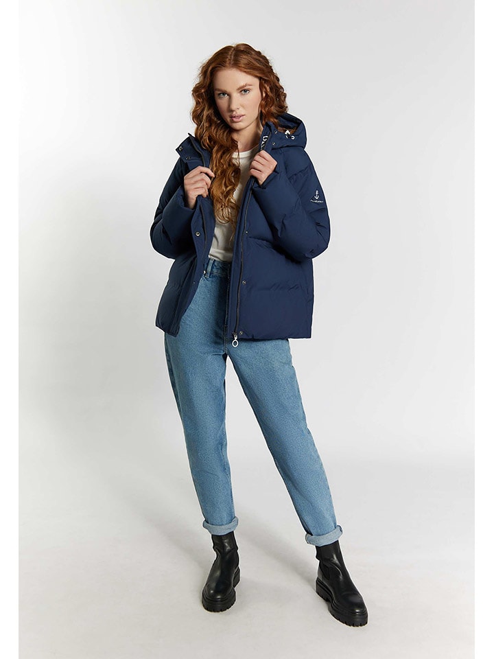 Winterjas donkerblauw