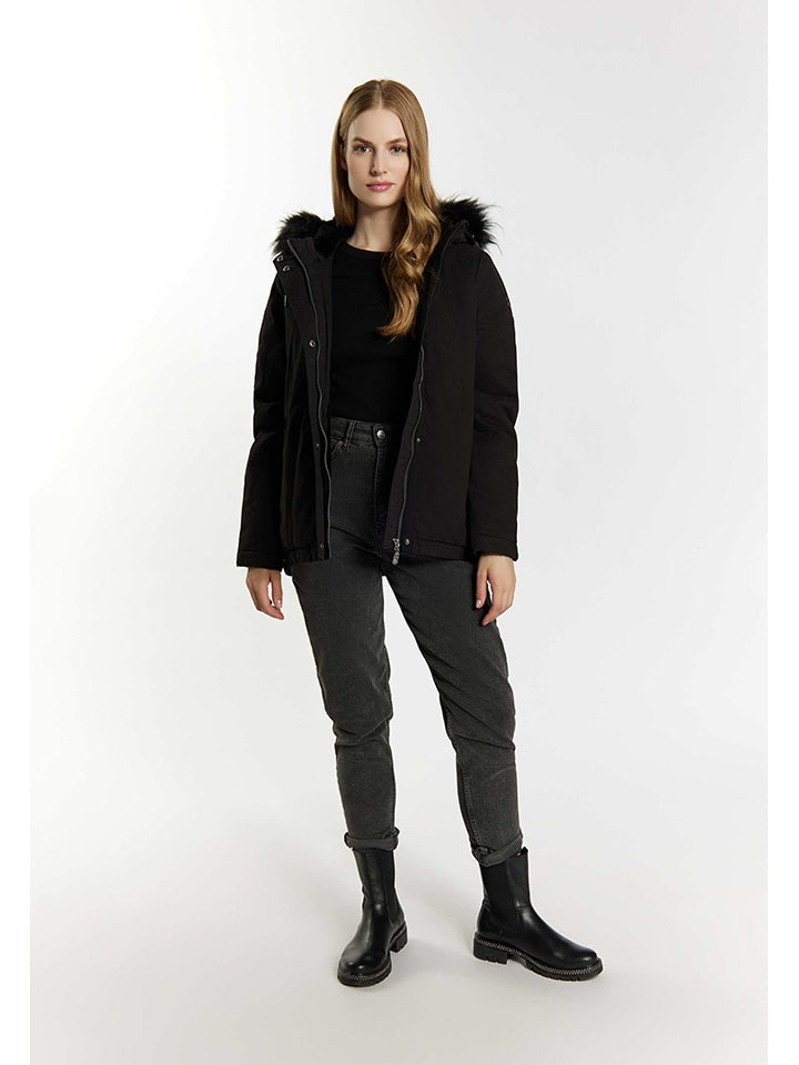 Winterjas zwart