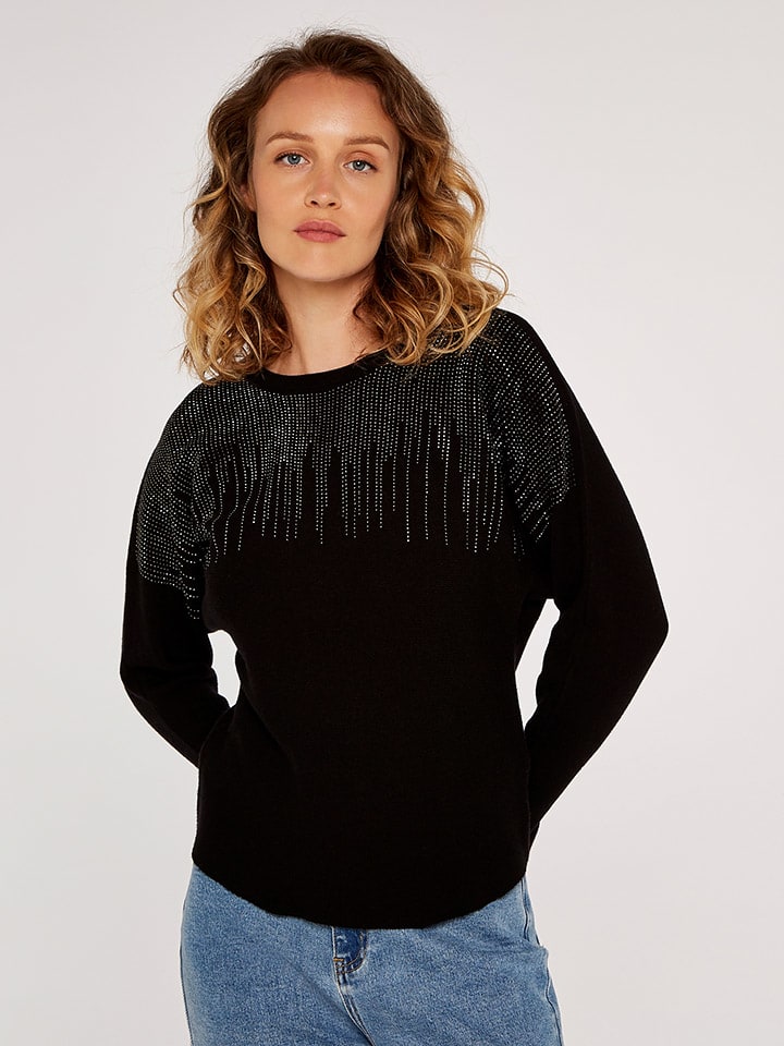 Sweter w kolorze czarnym