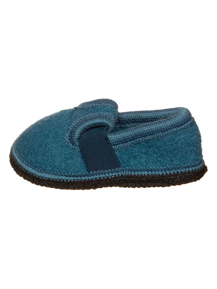 Pantoffels "Bobby" blauw