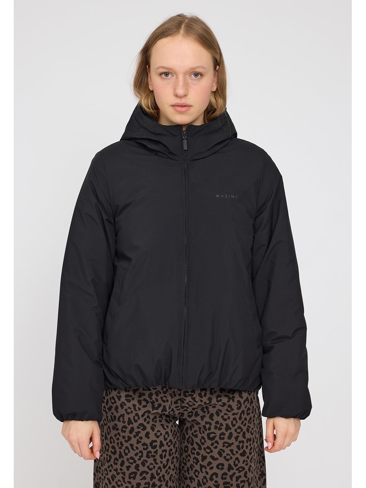 Winterjacke in Schwarz