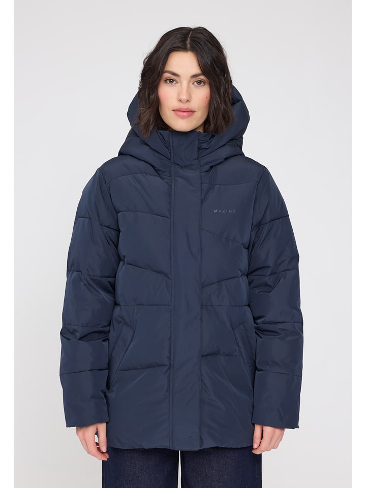 Winterjas donkerblauw