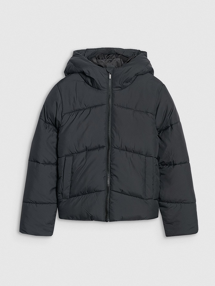 Winterjacke in Anthrazit