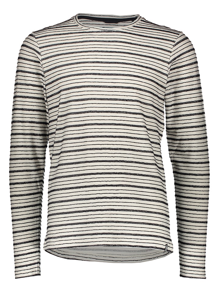 Longsleeve beige/grijs
