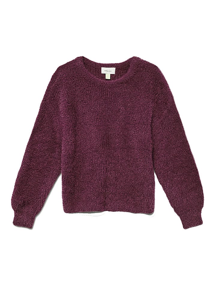 Pullover "Puff" in Bordeaux