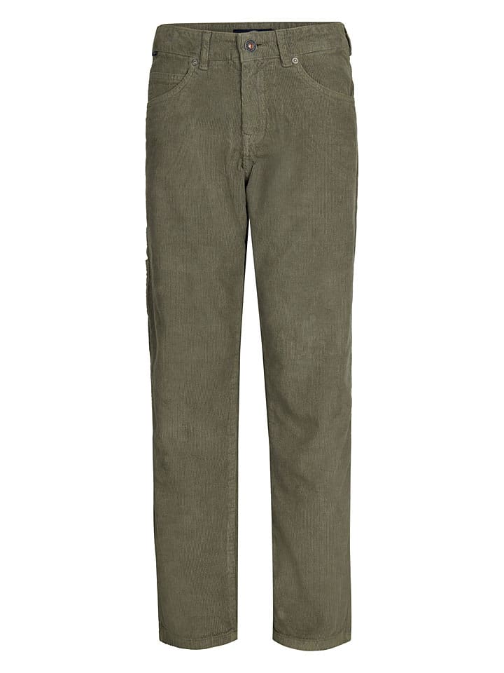 Corduroybroek kaki
