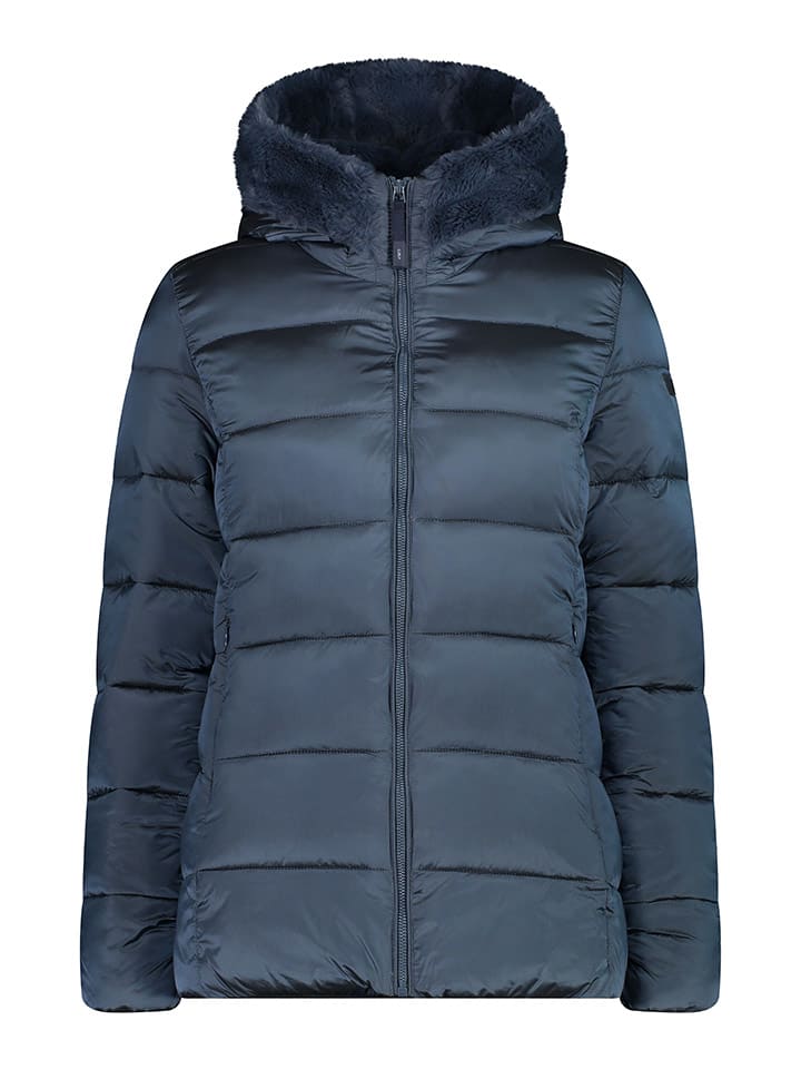 Winterjas donkerblauw