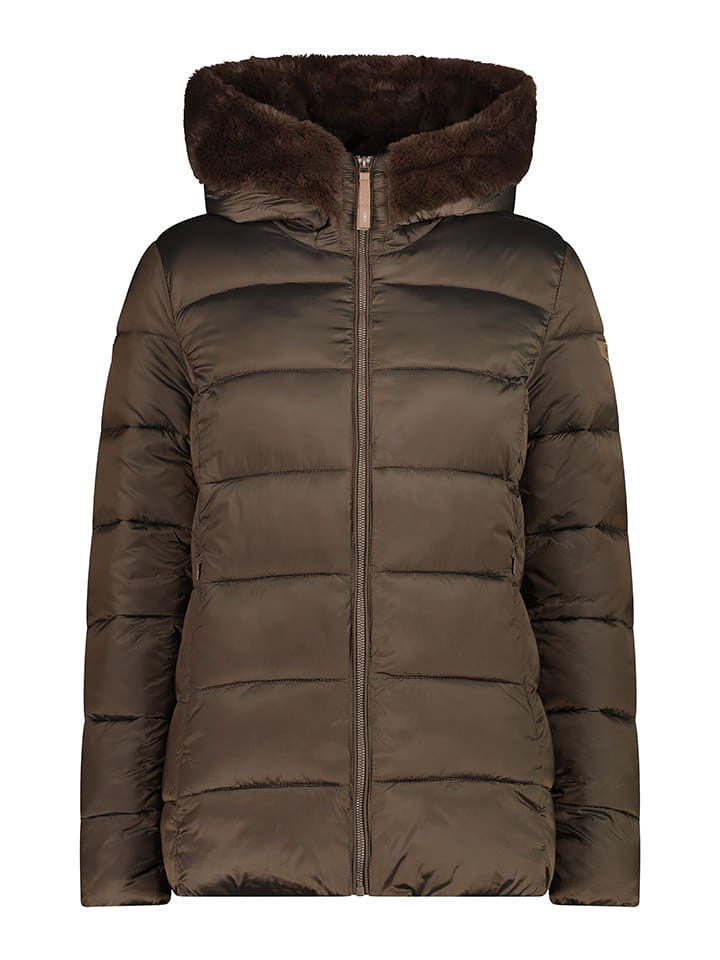 Winterjas lichtbruin