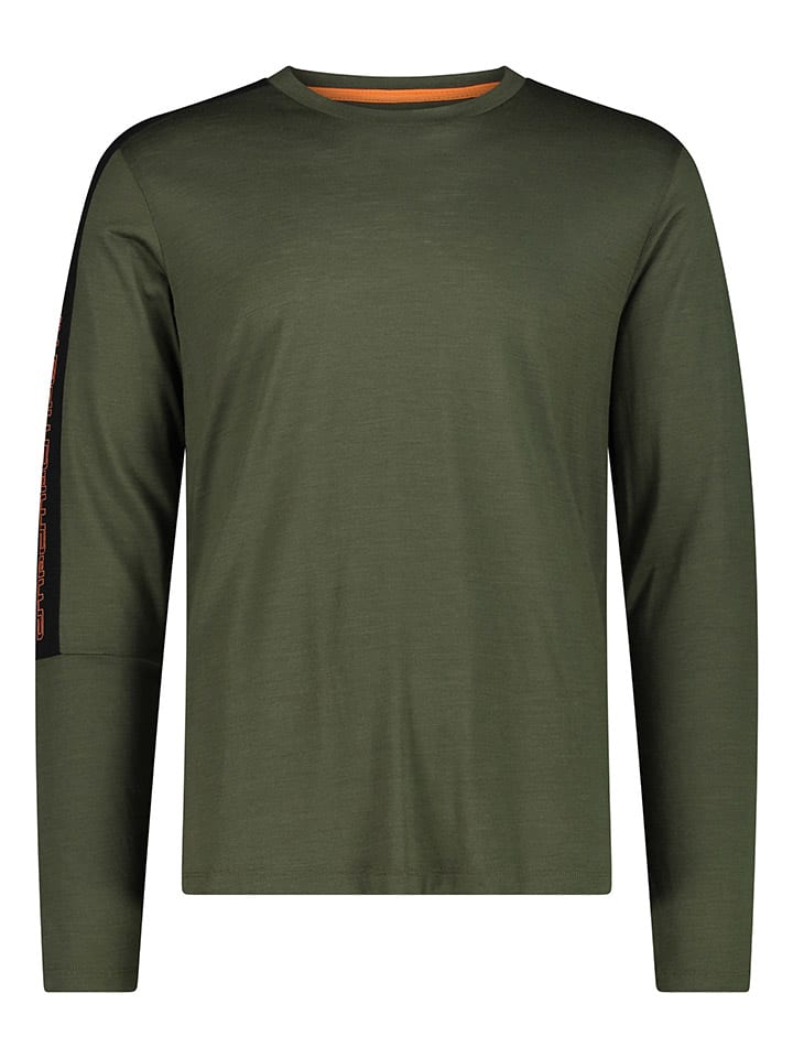 Koszulka funkcyjna w kolorze khaki