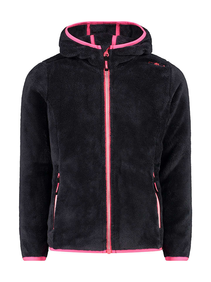 Fleece vest zwart