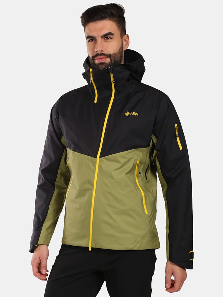 Funktionsjacke "Metrix" in Grün/ Schwarz
