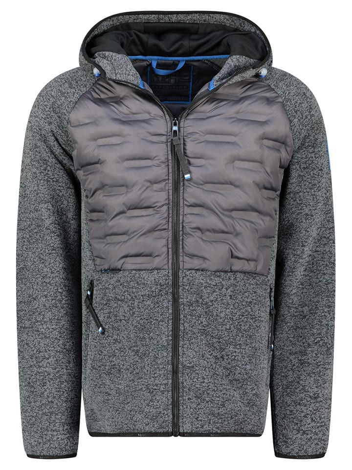 Fleecejacke "Boronto" in Anthrazit