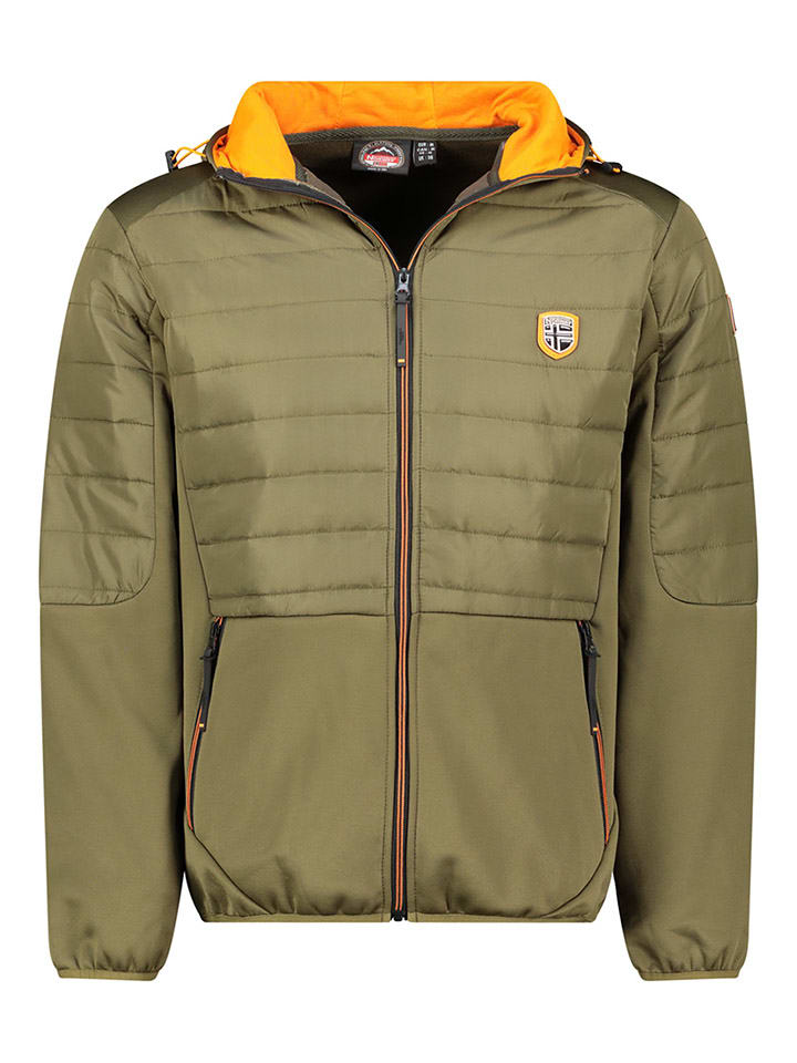 Kurtka softshellowa "Tennis" w kolorze khaki
