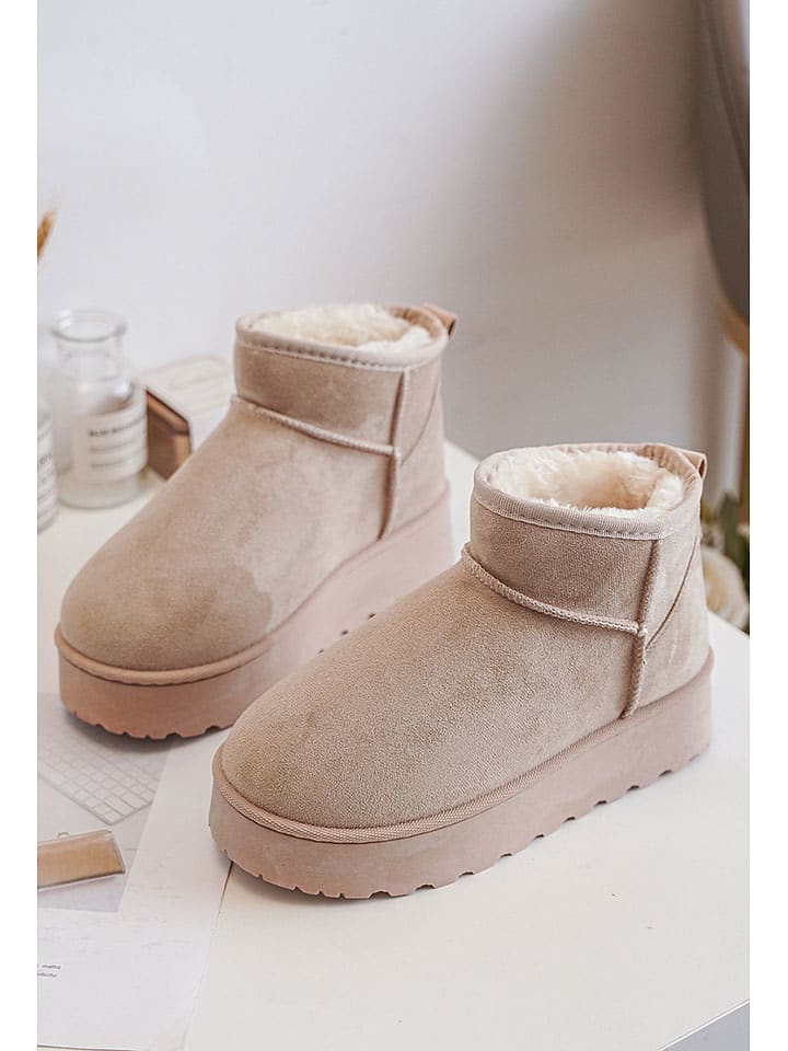Winterboots beige