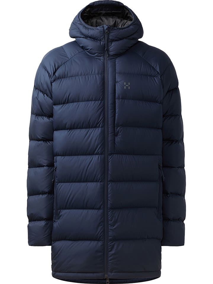 Donsmantel "Rosson Down" donkerblauw
