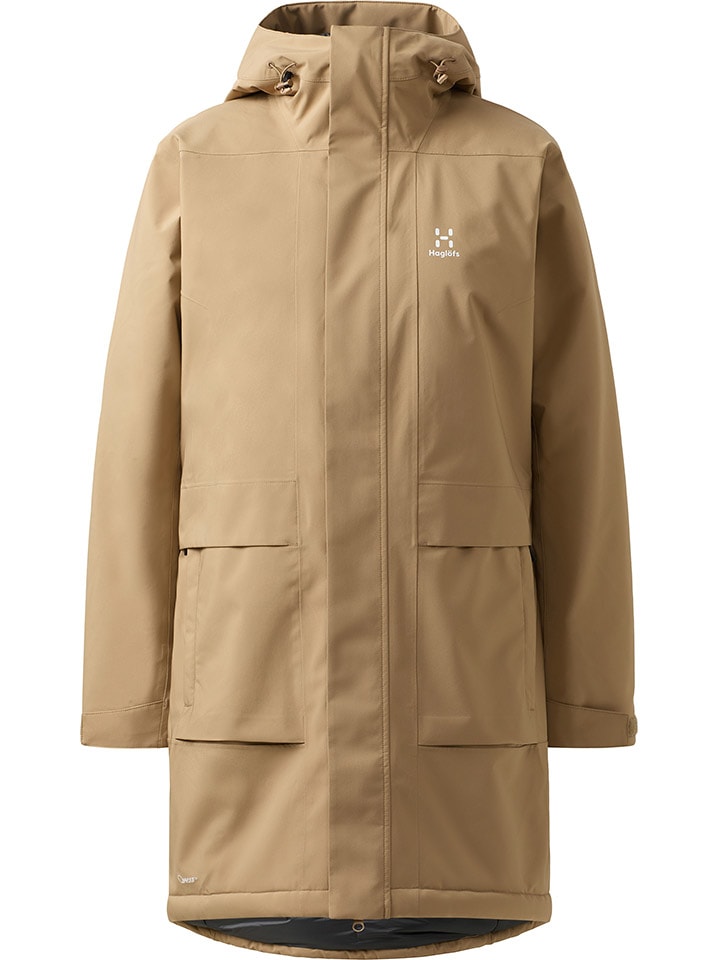 Functionele parka "Salix Proof Mimic II" camel