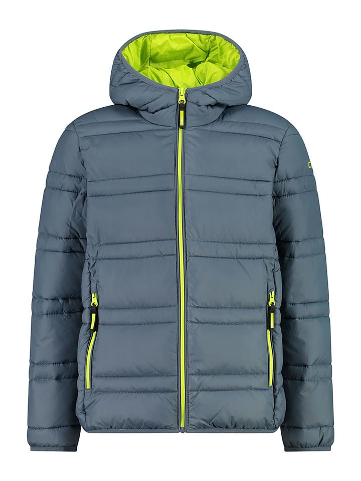 Winterjacke in Grau