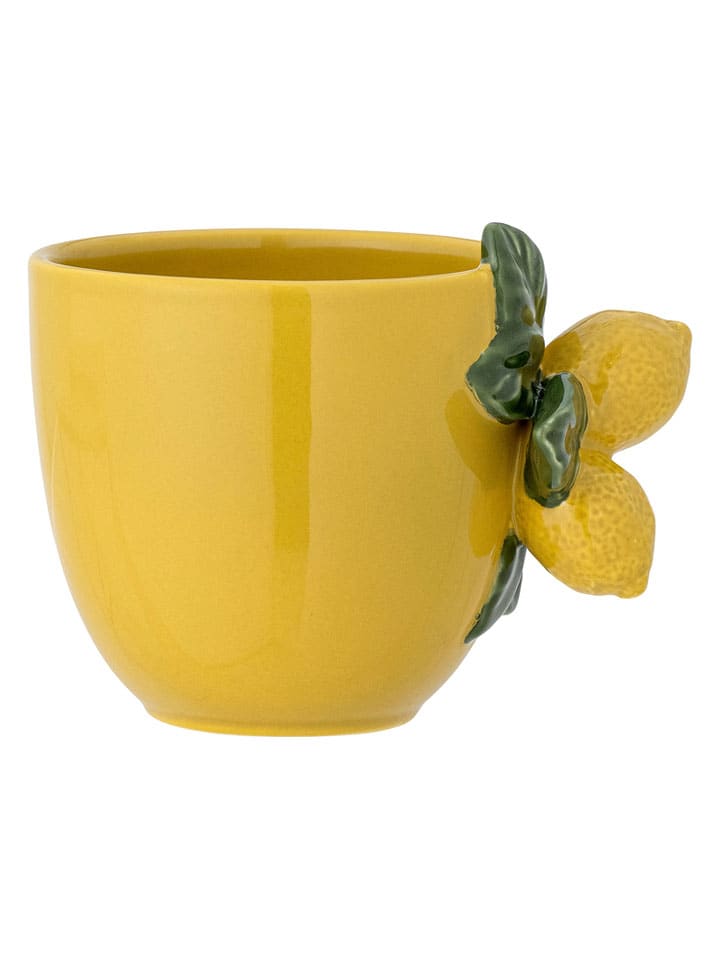 Kubek jumbo "Limone" w kolorze żółtym - 400 ml