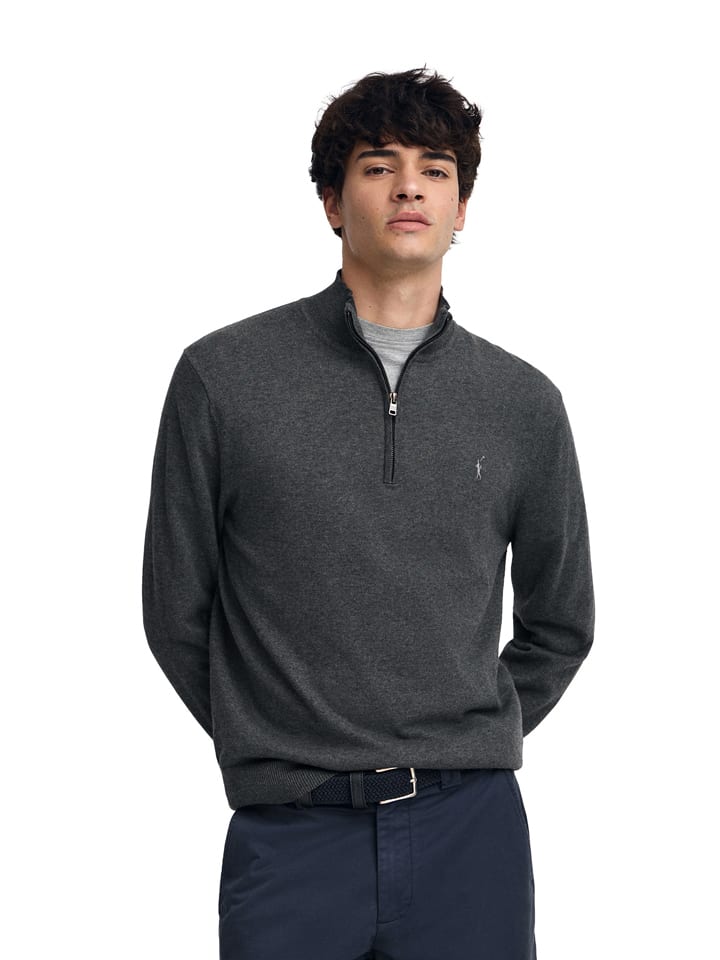 Sweter w kolorze antracytowym