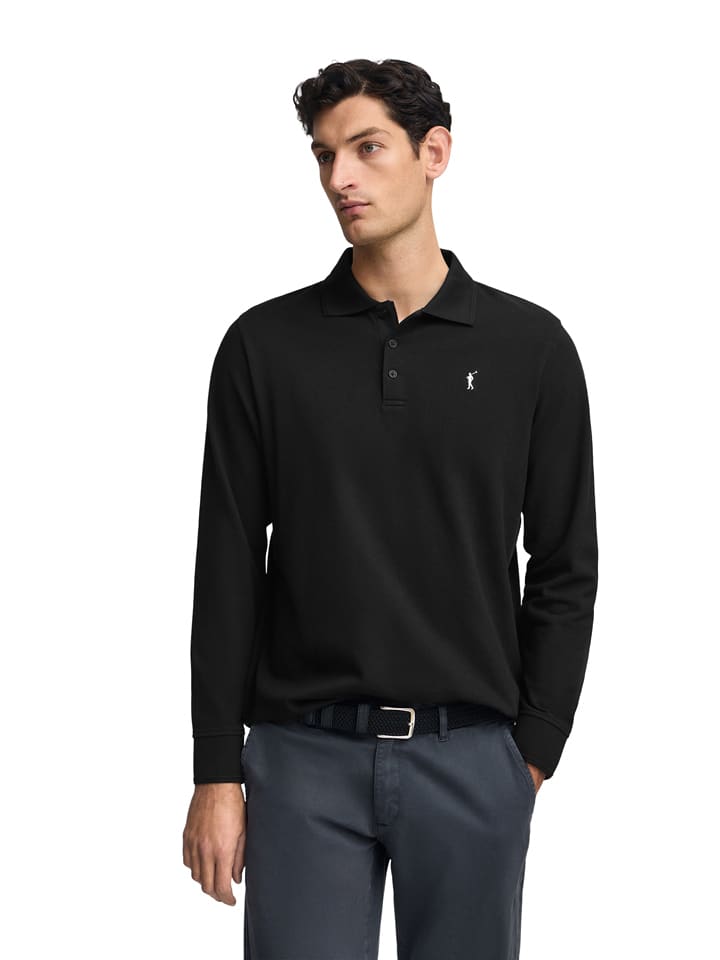 Poloshirt zwart