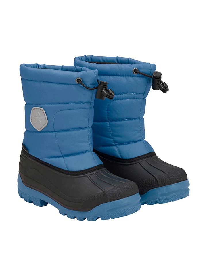 Winterboots in Blau