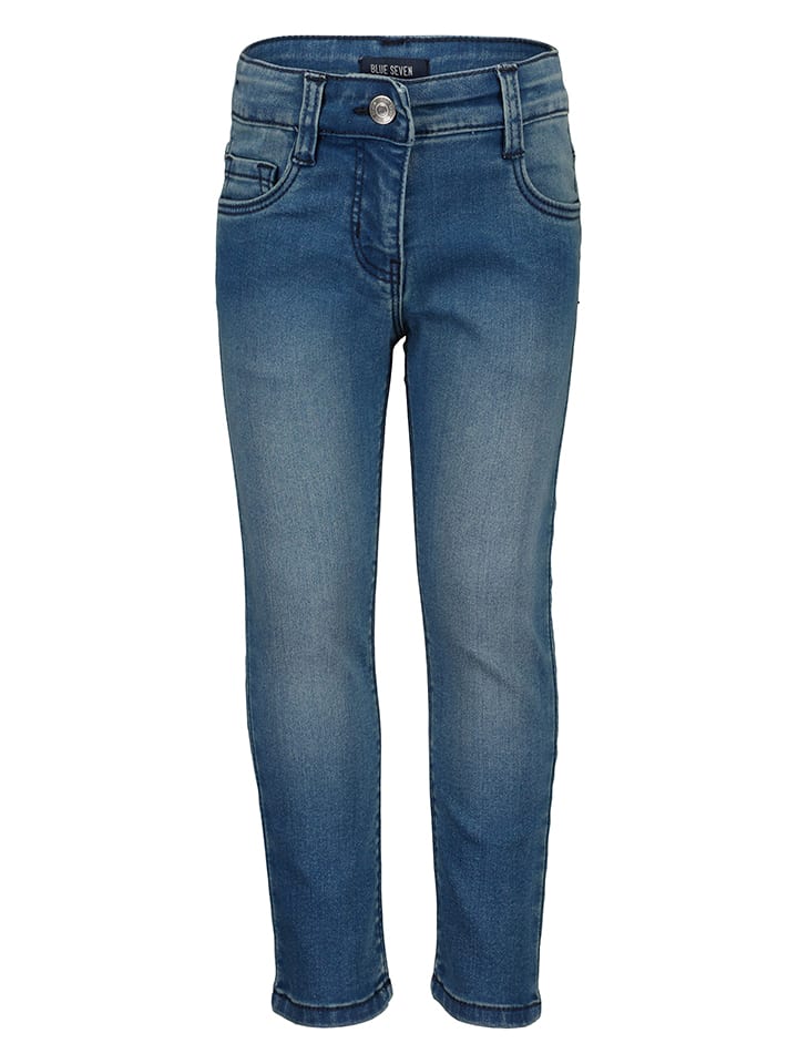 Dżinsy - Slim fit - w kolorze niebieskim