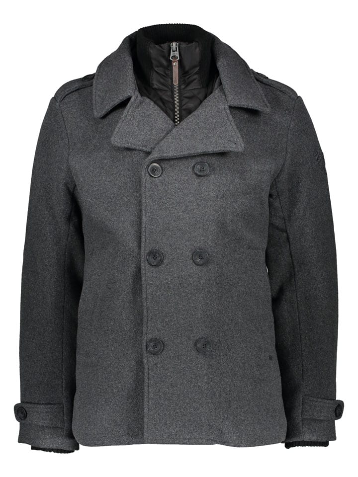 Winterjacke in Grau