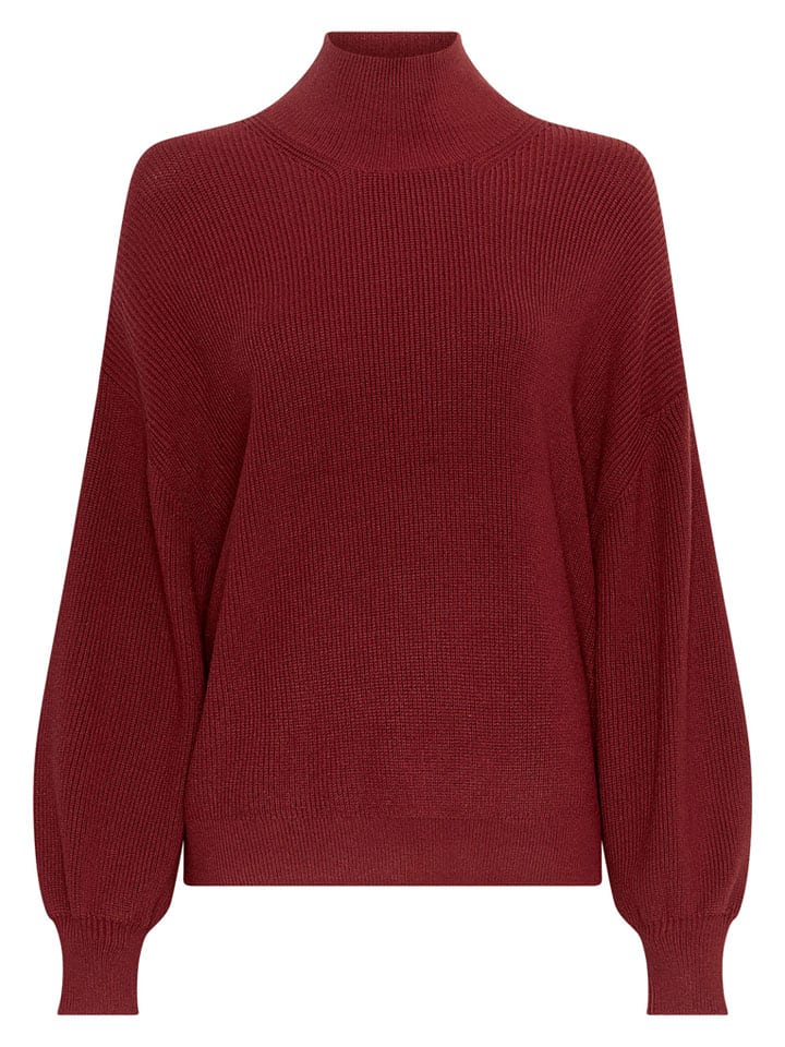 Sweter "Magnea" w kolorze bordowym