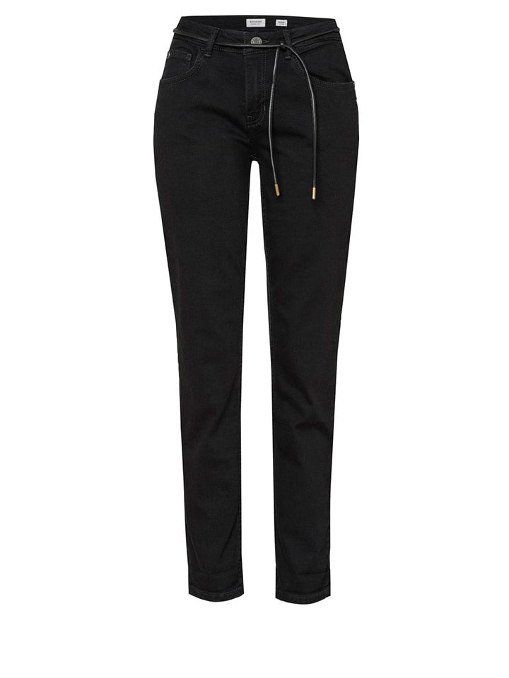 Spijkerbroek "Rosner" - slim fit - zwart