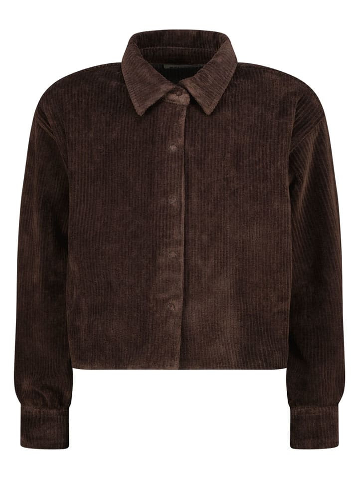 Cordjacke "Lela" in Dunkelbraun