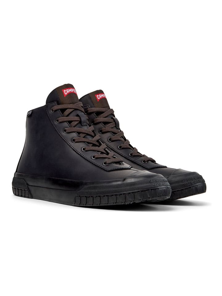 Leren boots zwart