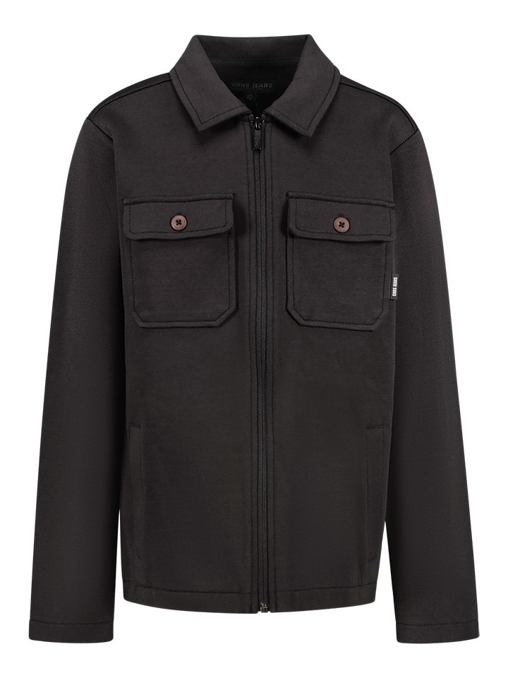 Hemdjacke "Polam" in Schwarz