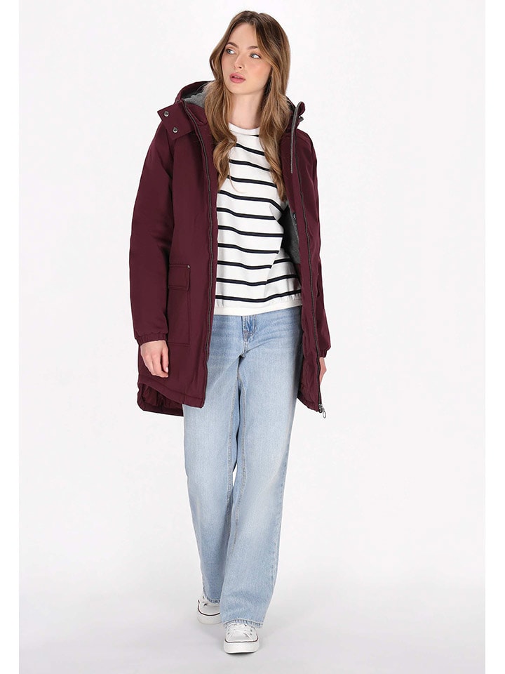 Parka bordeaux