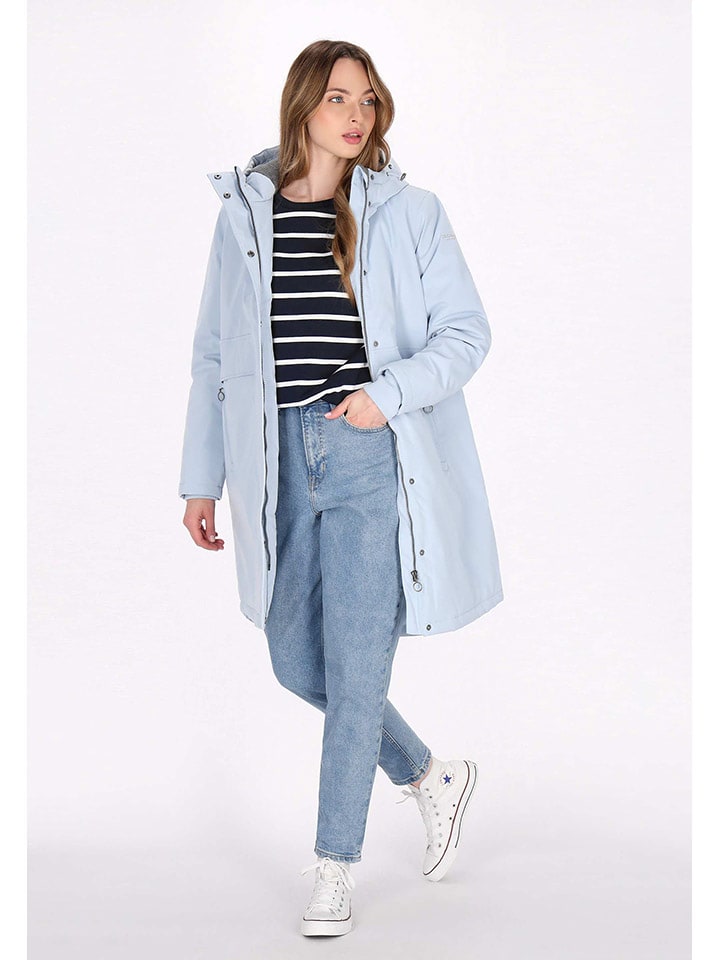 Parka lichtblauw