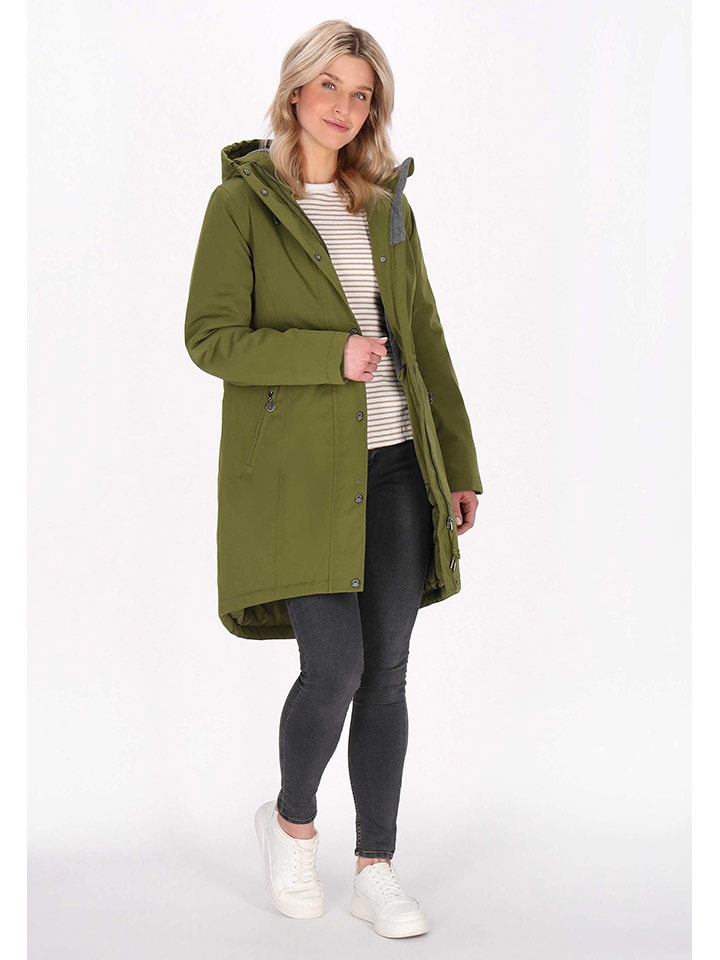 Parka in Oliv