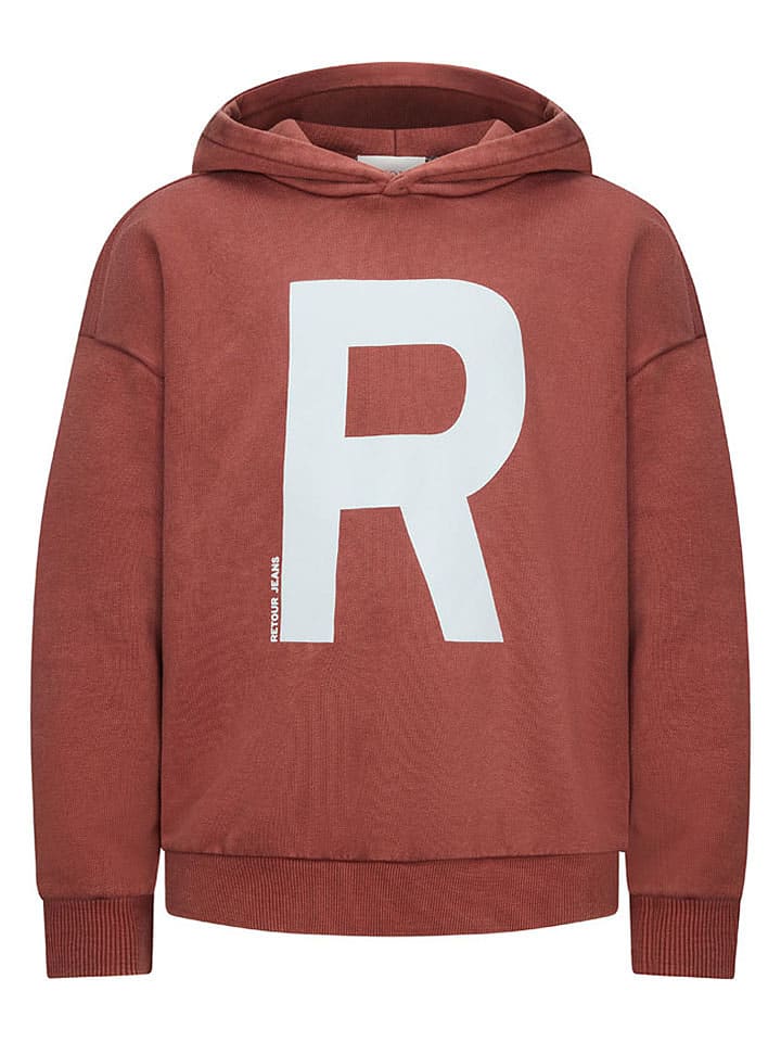 Hoodie "Jaron" rood