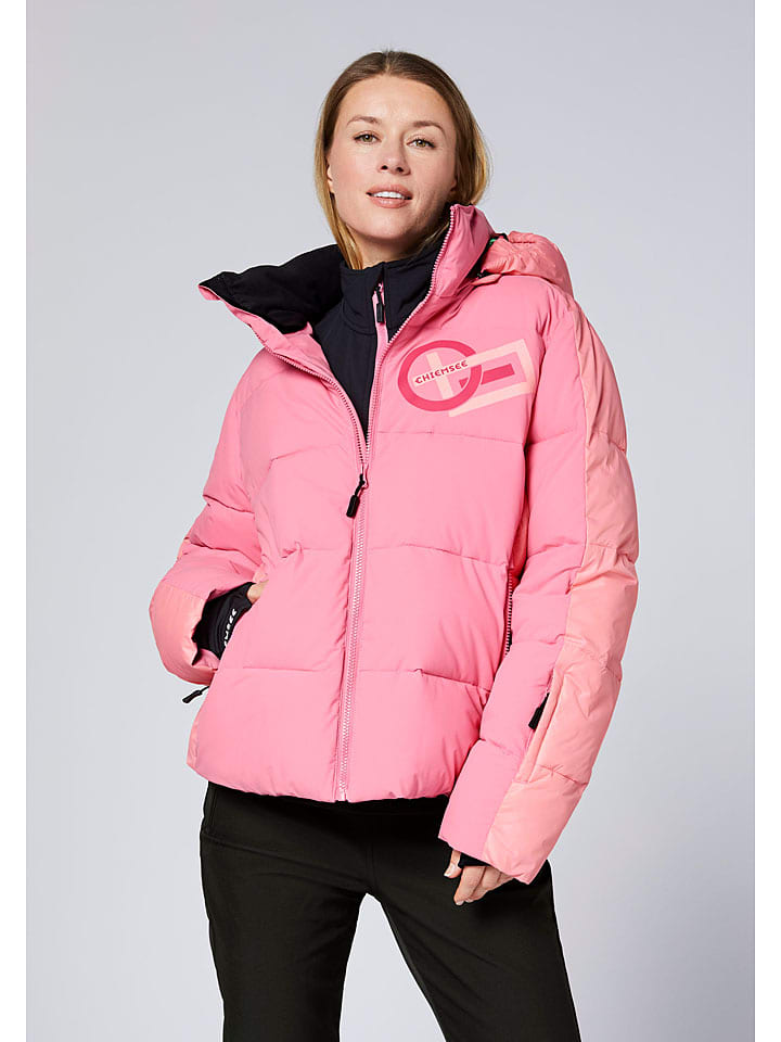 Ski-/snowboardjas roze