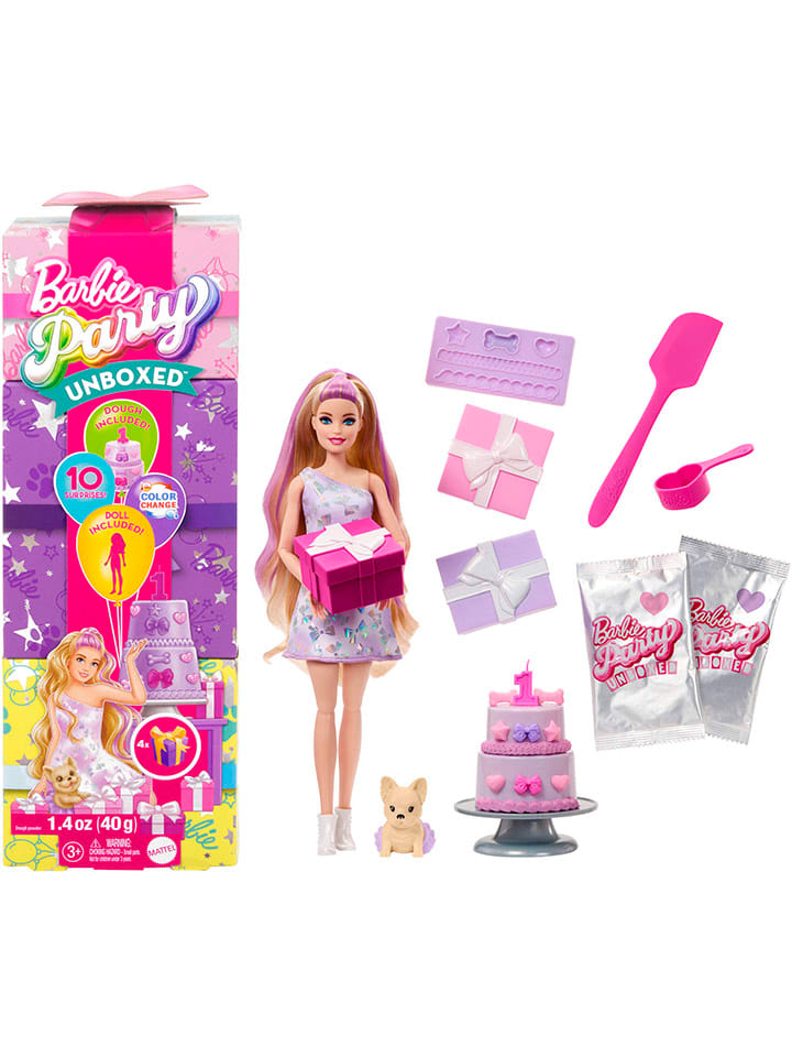 Lalka "Barbie Party" z akcesoriami - 3+
