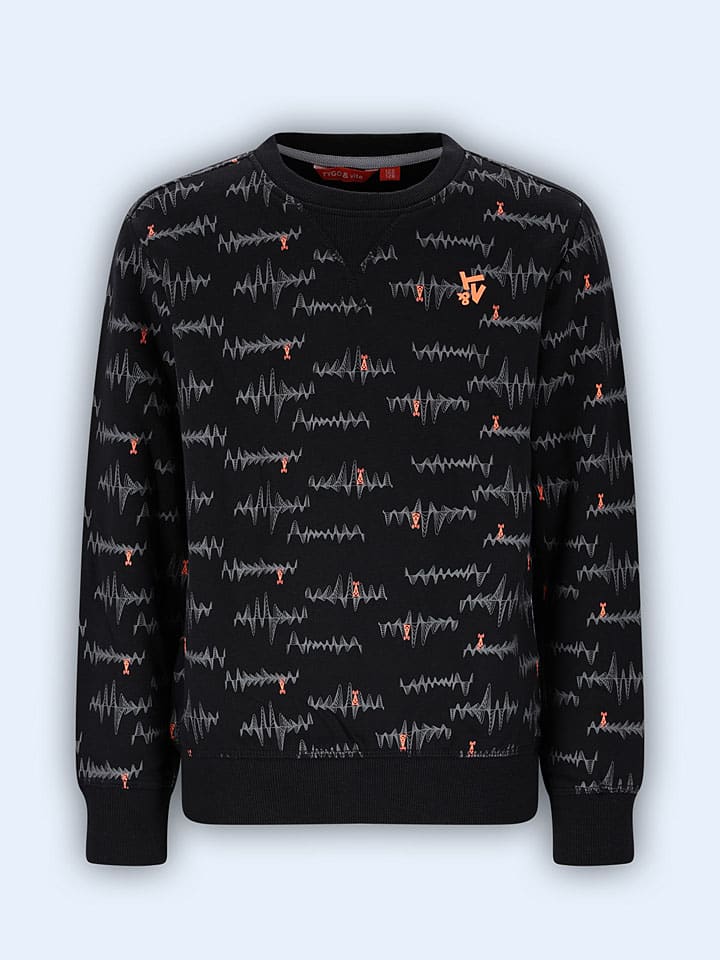 Sweatshirt "Senna" zwart