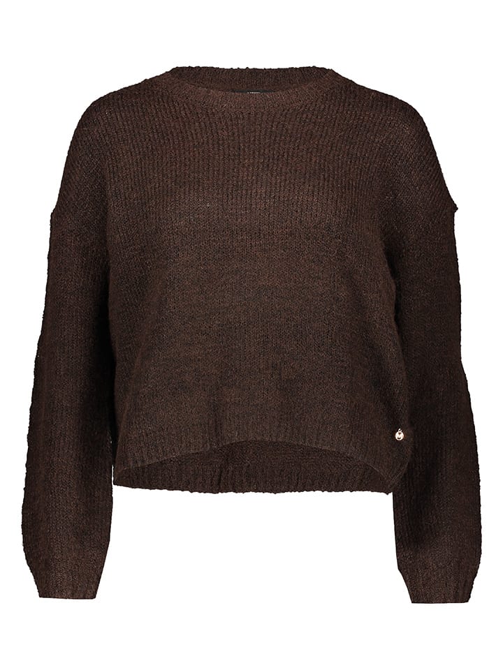 Sweter w kolorze brązowym