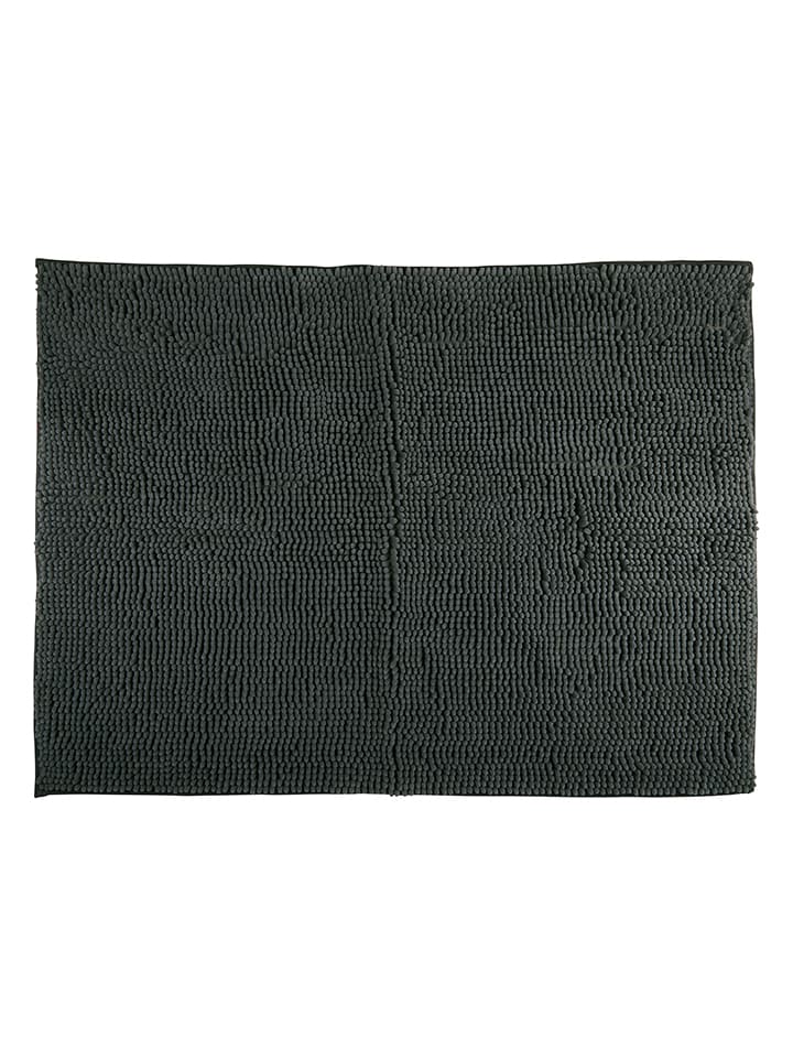 Mata w kolorze szarym pod kuwetę - 92 x 66 cm