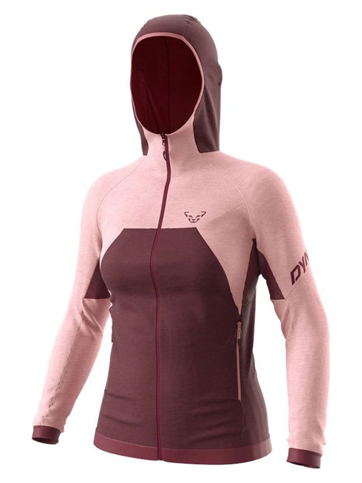 Fleecejacke "Tour Wool" in Rosa