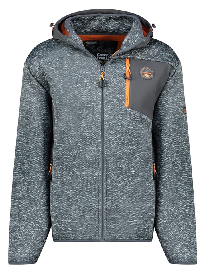 Fleecejacke "Tankeak" in Grau